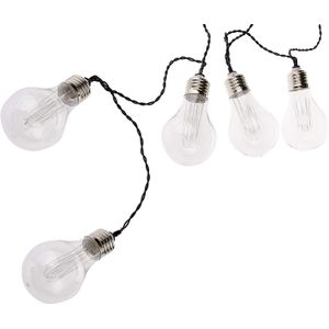 cordao luminoso led c/10lamp bulbo 1.80m taschibra