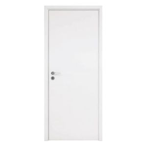 porta de madeira lisa sli pet pvc 80x210cm dalcomad