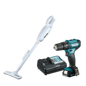 Kit Parf/Furad+Aspirador Hp333Dwy3+Cl106Fdzw 12V Makita