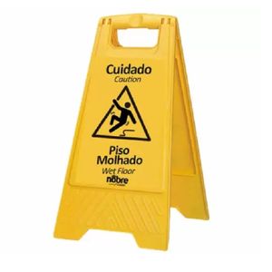 placa identificadora piso molhado goedert