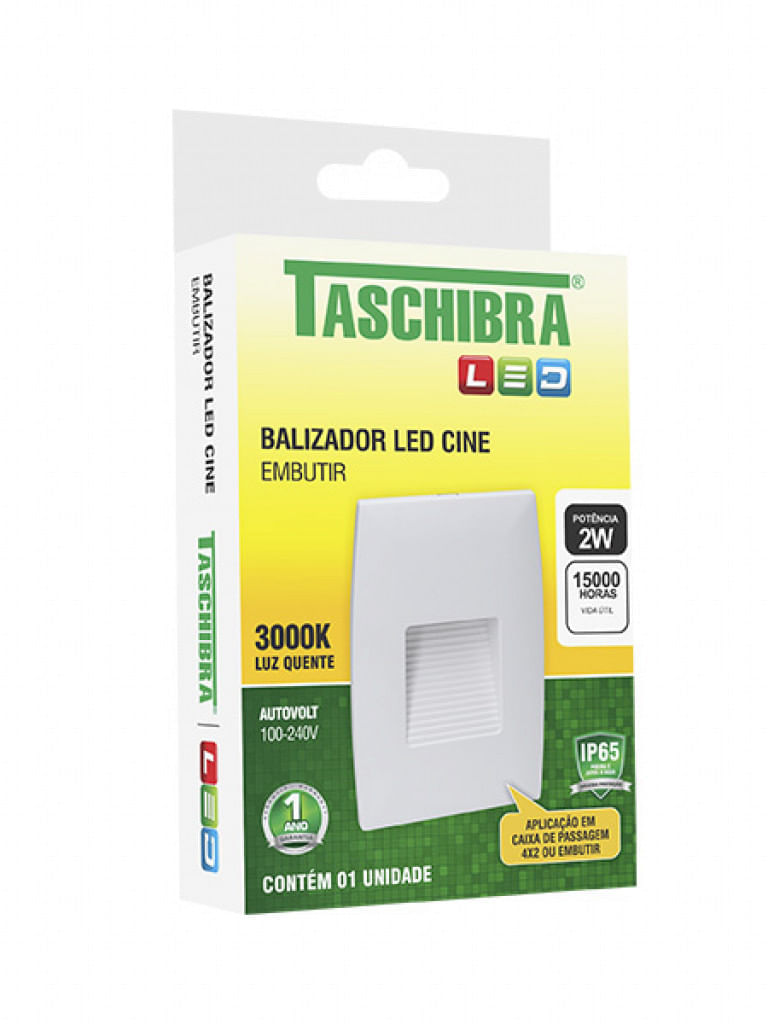 Balizador_Led_Embutir_Cine_2W_6500K_Taschibra_8829033