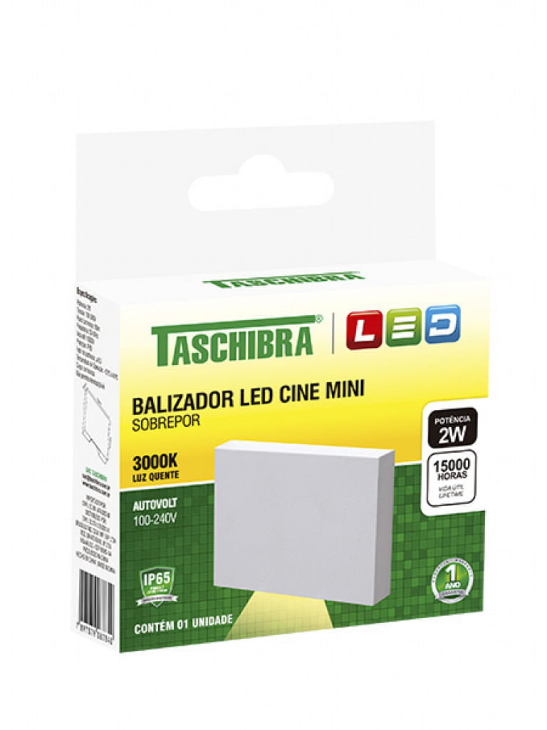 Balizador_Led_Sobrepor_Cine_2W_6500K_Taschibra_8829103