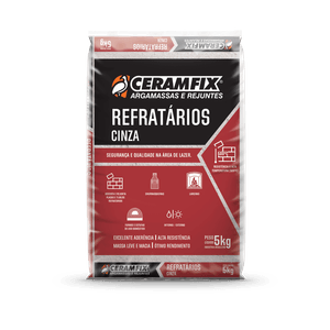 Massa Refrataria Ceramfix 05Kg