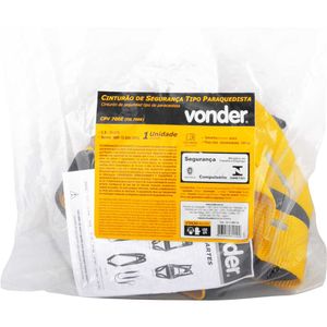 cinturao paraquedista cpv 700e vonder