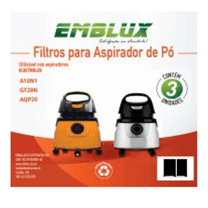 filtro p/aspirador po a10n1 emblux