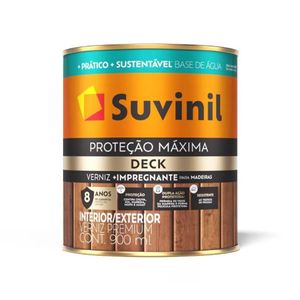 Verniz Acetinado Prot Max Deck 900Ml Suvinil Imbuia