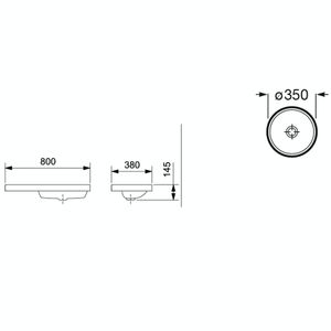 Cuba Apoio Optica R Er35 35Cm Roca