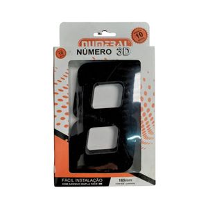 numero quadrado 8 3d numeral