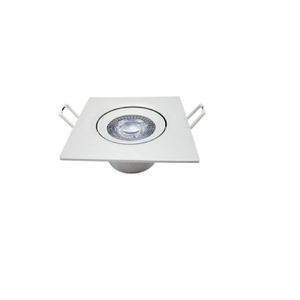 spot led embutir/quadrado authentic 7w 4000k avant