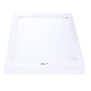 Painel Led Sobrepor/Quadrado 24W 3000K Avant