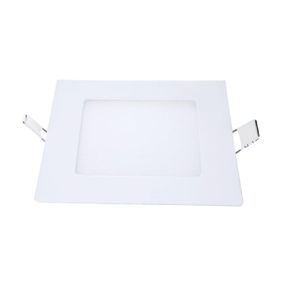Painel Led Embutir/Quadrado 6W 3000K Avant