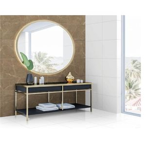 porcelanato (a) retificado/polido armani bronze 60x60 gaudi