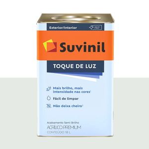 Tinta Acrilica Semibrilho Toque Luz Gelo 18L Suvinil