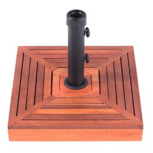 Base para Ombrelone 25kg Revestimento de Madeira Bel Fix