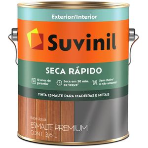 Tinta Esmalte Brilhante Seca Rapido 3.6L Suvinil