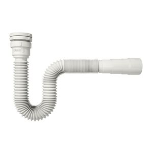 sifão sanfonado ajustável multiuso 66cm branco tigre - 26916526