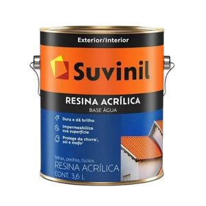 Resina B Agua Incolor 3.6L Suvinil