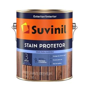 Verniz Acetinado Stain Protetor 3.6L Suvinil Natural