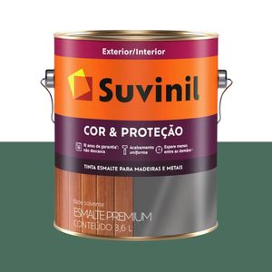 Tinta Esmalte Fosco Cor E Protecao 3.6L Suvinil Verde Escolar