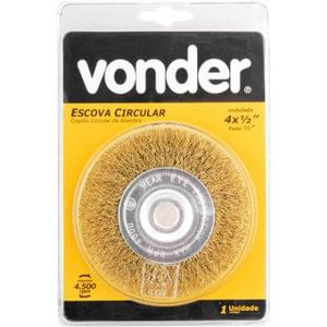 Escova Aco Circular (B) 4.1/2X1/2 Vonder