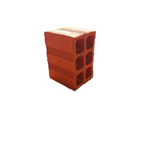 Meio Tijolo 06 Furos 09X14X09 Ceramica Mpj