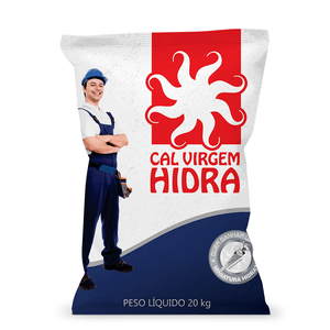 cal virgem 20kg hidra