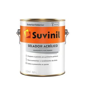 Selador Acrilico 3.6L Suvinil