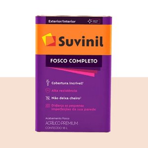 Tinta Acrilico Fosco Completo 18L Suvinil