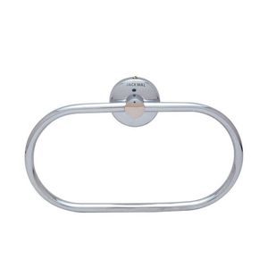Porta Toalha Standard 2887 19Cm Jackwal Cromado Oval - 2887