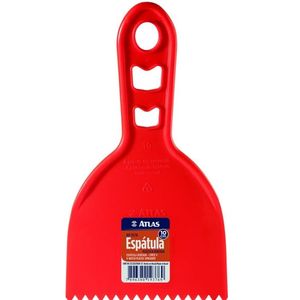 espatula plastica dentada 15110 10cm atlas