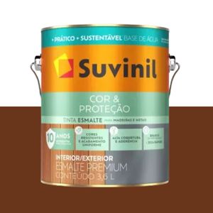 Tinta Esmalte Brilhante Seca Rapido Tabaco 3.6L Suvinil