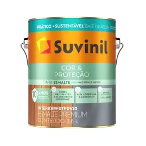 Tinta Esmalte Acetinado Seca Rapido 3.6L Suvinil