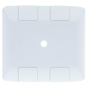 placa aria c/furo 4x4 tramontina branco - 57203022