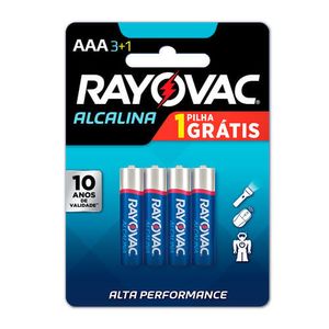 pilha alcalina pal ray joli c/4 - 268