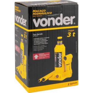 macaco hidraulica garrafa 3ton vonder - 6874030000