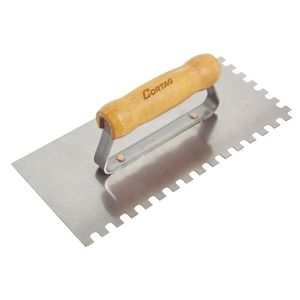 desempenadeira aco dentada 60700 12x25.5 cortag - 60700