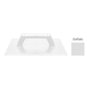 desempenadeira plastica grafiato 14x27 metasul - 11806022