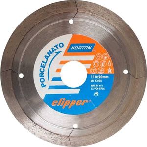 disco clipper porcelanato 110x20mm norton - 70184630240