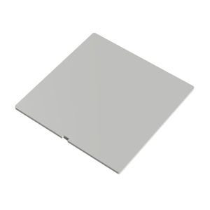 tampa cega quadrada 150mm tigre branco - 27651151