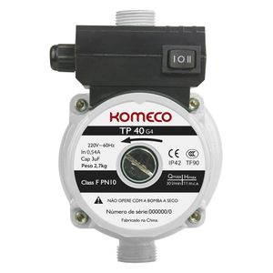 pressurizador de agua mini tp40 komeco 110v - 0100032218