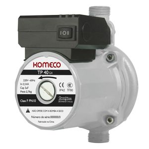 pressurizador de agua mini tp40 komeco 220v - 0100032219