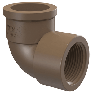 joelho soldavel misto 25x3/4mm tigre marrom - 35407847