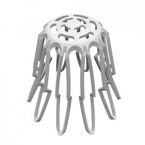 grelha para calha flexivel hemisfer 88x100mm tigre - 32196152
