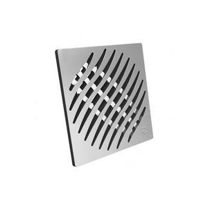 grelha quadrada 100mm tigre inox - 27471349
