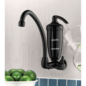 Torneira Coz Par Acqua Bella Lorenzetti Preto - 7411819