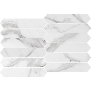 mosaico acetinado cronos 31x46.2 eliane branco c/5pcs - 8045128