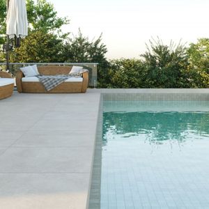 porcelanato (a) acetinado caliza cinza 60x60 eliane - 8049879