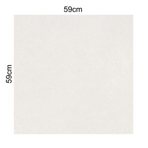 porcelanato (a) retificado/acetinado blend plus white 59x59 eliane - 8042091