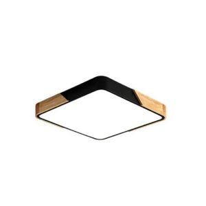 Plafon wood quad 40cm 3/4/6000k 48w 96w pr c/mad