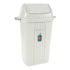 lixeira basculante 285eg 105l sanremo bege - 285